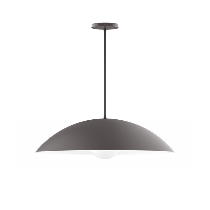 Plateau 24" Pendant in Bronze Matte | Montclair Light Works