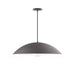 Plateau 24" Pendant in Bronze Matte | Montclair Light Works