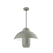 June Bug 18 inch pendant in Moss Green | Montclair Light Works