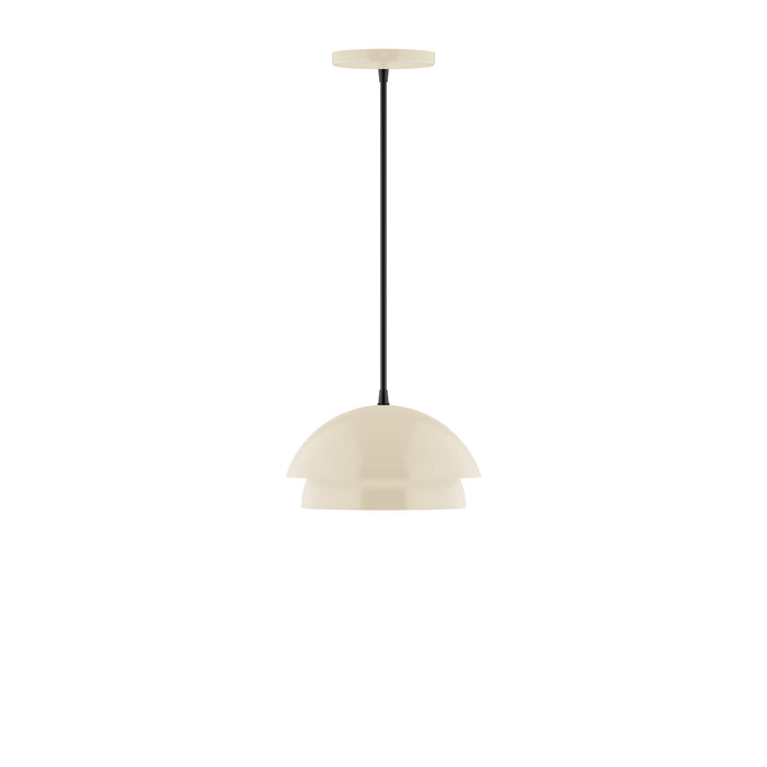 Nest 10" Pendant with Glass Globe in Cream | Montclair Light Works