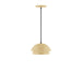 Nest 10" Pendant with Glass Globe in Ivory | Montclair Light Works
