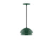 Nest 10" Pendant with Glass Globe in Forest Green | Montclair Light Works