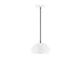 Nest 10" Pendant with Glass Globe in White | Montclair Light Works
