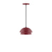 Nest 10" Pendant with Glass Globe in Barn Red | Montclair Light Works