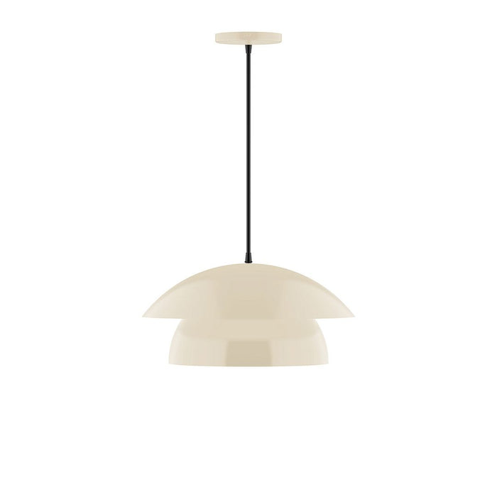 Nest 16" LED Pendant in Cream