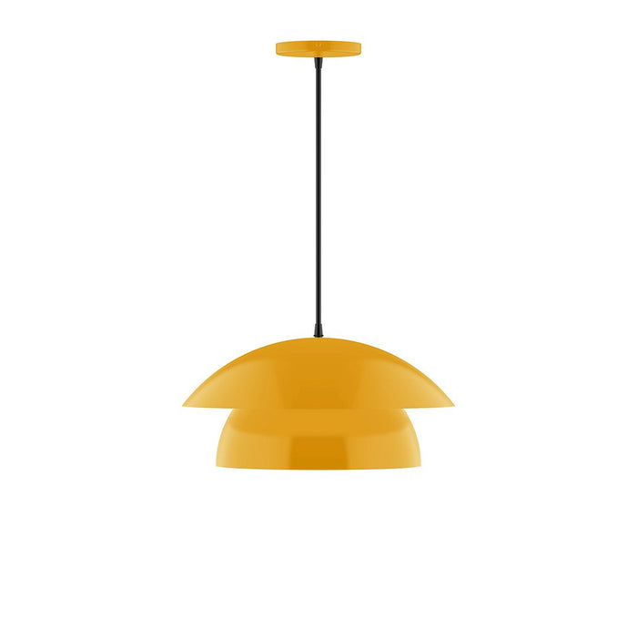 Nest 16" Pendant in Bright Yellow