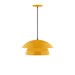 Nest 16" Pendant in Bright Yellow | Montclair Light Works