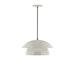 Nest 16" LED Pendant in Silk Gray | Montclair Light Works