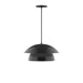 Nest 16" Pendant in Black | Montclair Light Works