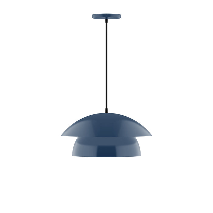 Nest 16" Pendant in Navy | Montclair Light Works