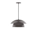 Nest 16" Pendant in Bronze Matte | Montclair Light Works