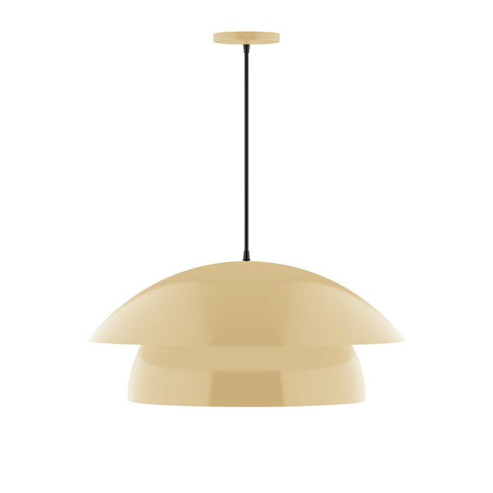 Nest 24" LED Pendant in Ivory | Montclair Light Works
