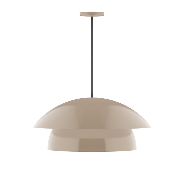 Nest 24" LED Pendant in Clay | Montclair Light Works