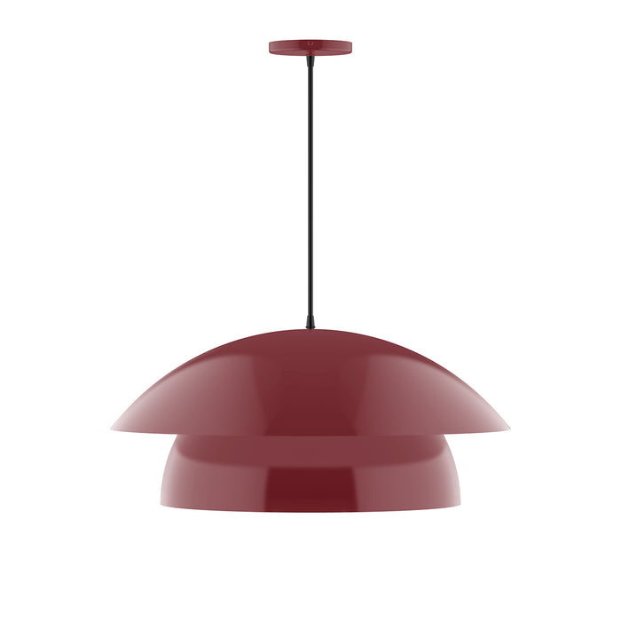 Nest 24" Pendant in Barn Red | Montclair Light Works