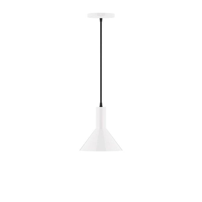 Chase 8" LED Pendant in White