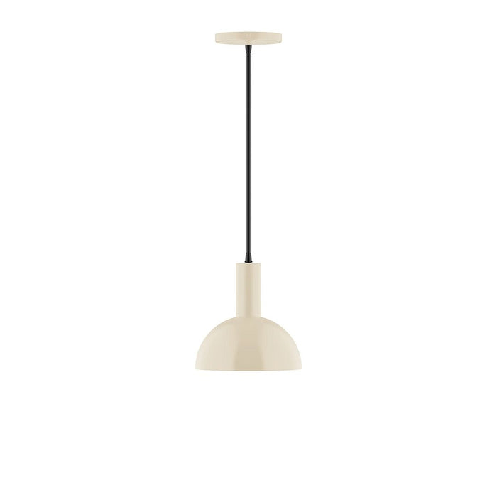 Ray 8" LED Pendant in Cream