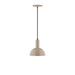 Ray 8" LED Pendant in Clay | Montclair Light Works