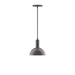 Ray 8" LED Pendant in Bronze Matte | Montclair Light Works