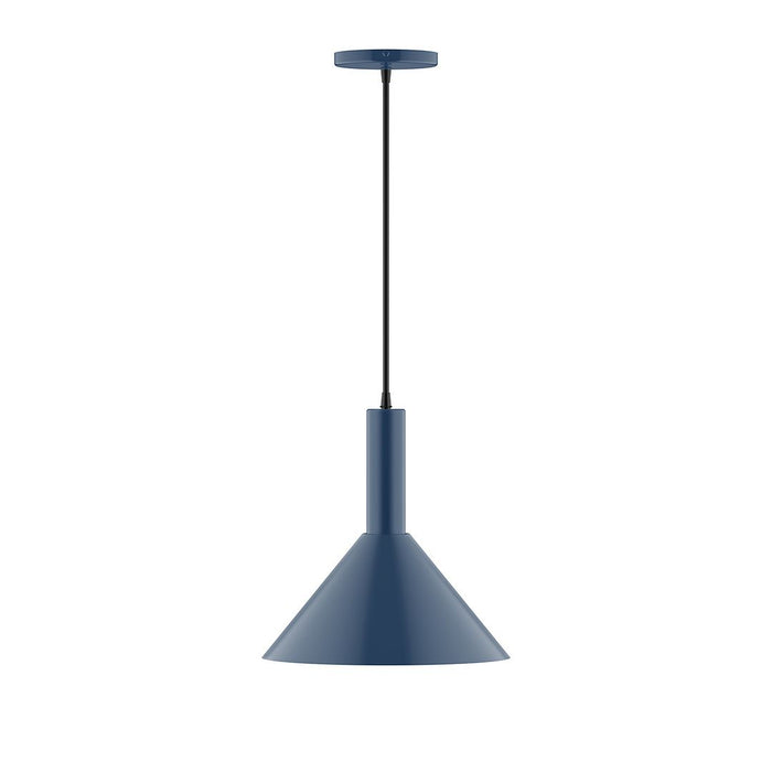 Chase 12" LED Pendant in Navy