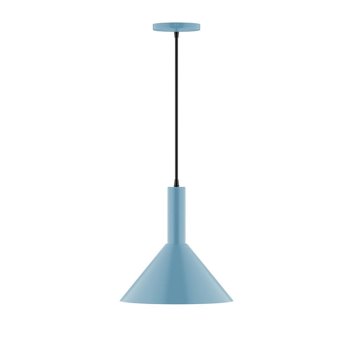 Chase 12" LED Pendant in Light Blue