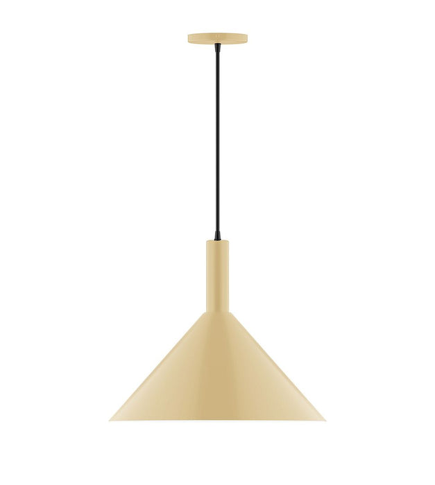 Chase 18" LED Pendant in Ivory