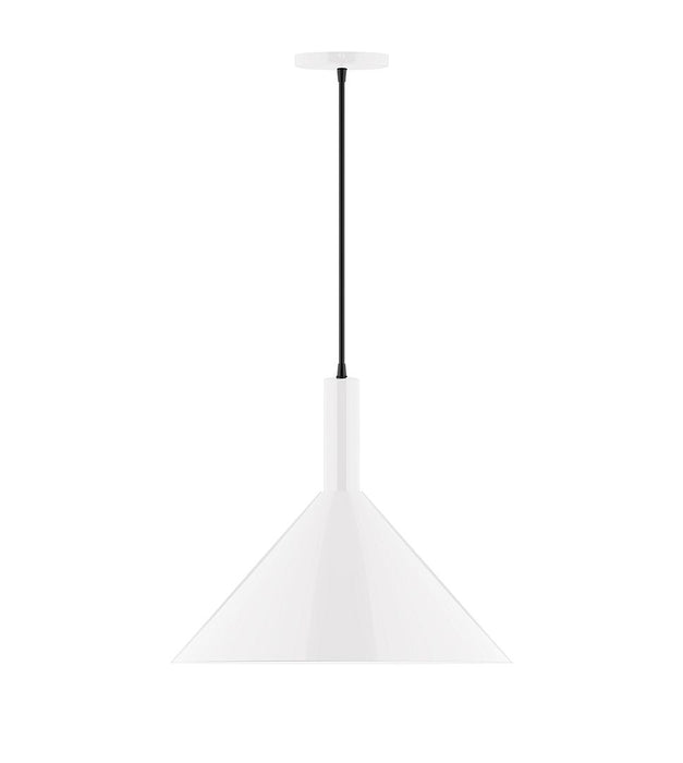 Chase 18" LED Pendant in White