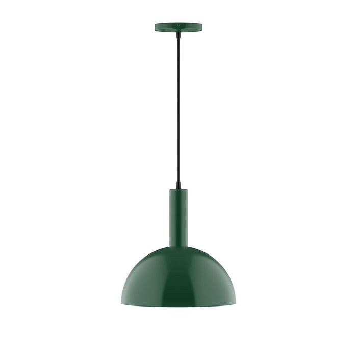 Ray 12" Pendant in Forest Green