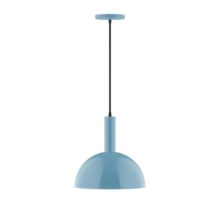 Ray 12" LED Pendant in Light Blue