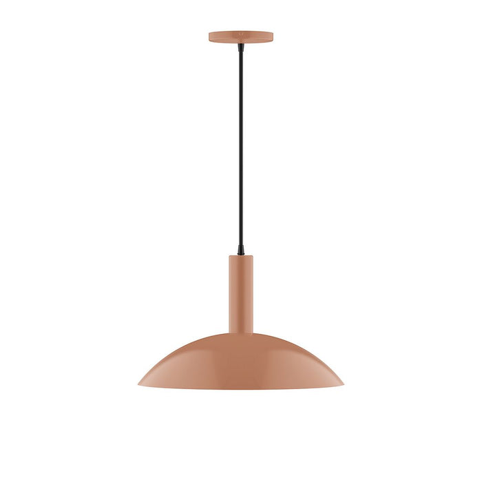 Glow 16" Pendant in Terracotta