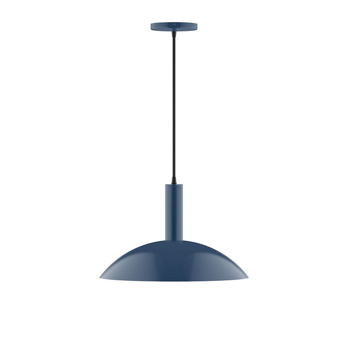 Glow 16" Pendant in Navy