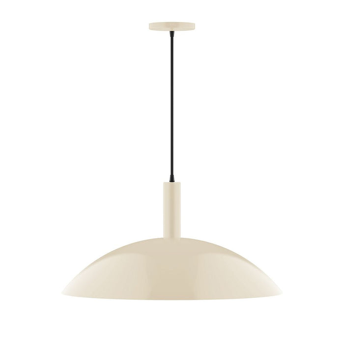 Stack Glow 24" Pendant Light in Cream