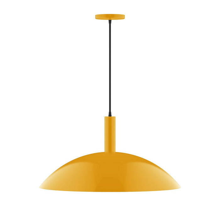 Glow 24" LED Pendant in Bright Yellow