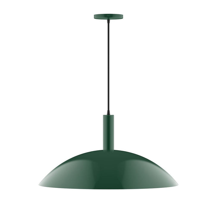 Glow 24" Pendant in Forest Green