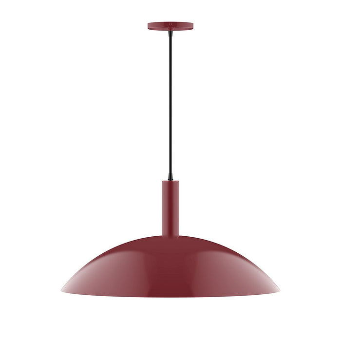 Glow 24" LED Pendant in Barn Red