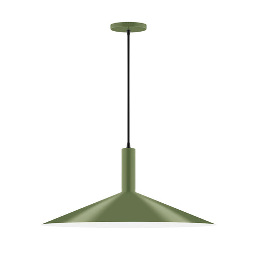 Zing 24" Pendant in Fern Green | Montclair Light Works