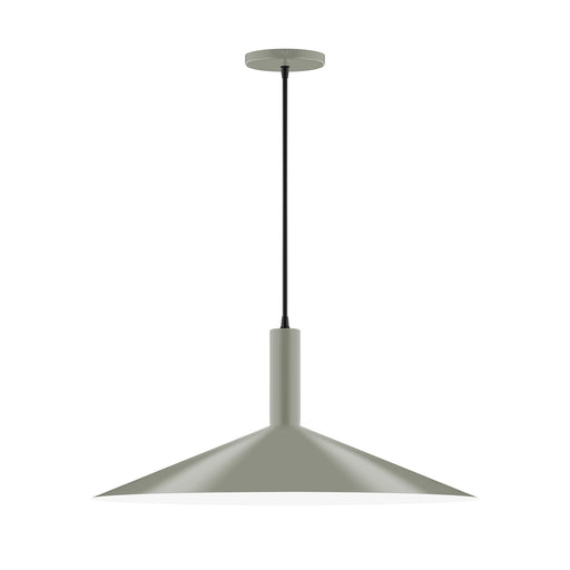 Zing 24" LED Pendant in Moss Green | Montclair Light Works