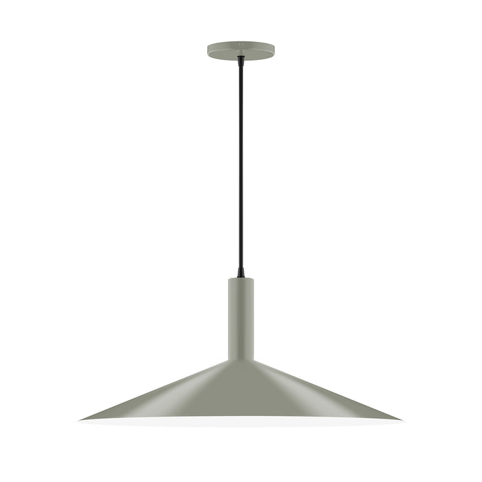 Zing 24" Pendant in Moss Green | Montclair Light Works