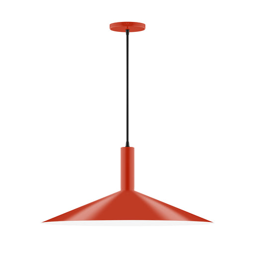 Zing 24" Pendant in Vermillion | Montclair Light Works