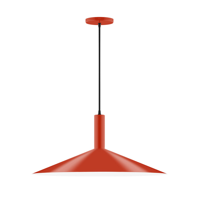 Zing 24" Pendant in Vermillion | Montclair Light Works