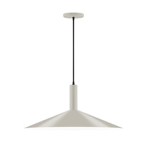 Zing 24" Pendant in Silk Gray | Montclair Light Works