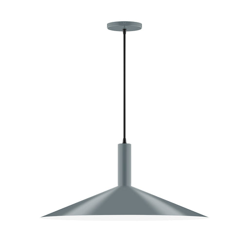 Zing 24" Pendant in Slate Gray | Montclair Light Works