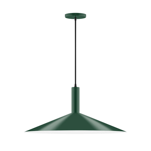 Zing 24" Pendant in Forest Green | Montclair Light Works