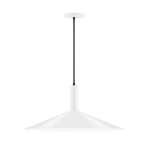 Zing 24" Pendant in White | Montclair Light Works