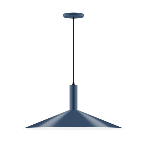 Zing 24" Pendant in Navy | Montclair Light Works