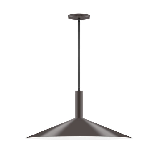 Zing 24" Pendant in Architectural Bronze | Montclair Light Works