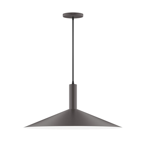 Zing 24" LED Pendant in Bronze Matte | Montclair Light Works