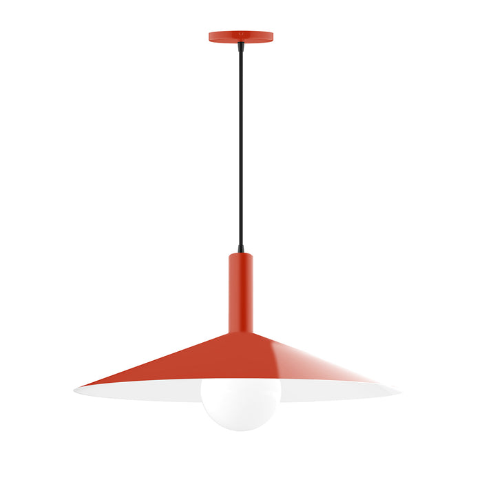Zing 24" Pendant in Vermillion | Montclair Light Works