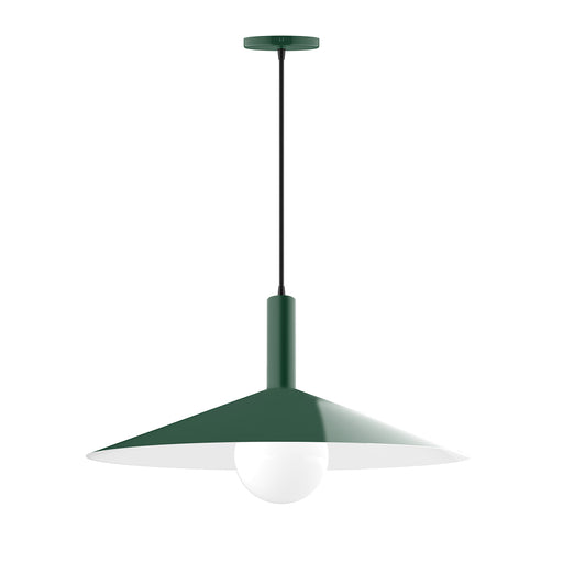 Zing 24" Pendant in Forest Green | Montclair Light Works