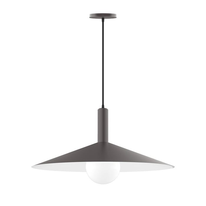 Zing 24" Pendant in Bronze Matte | Montclair Light Works