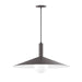 Zing 24" Pendant in Bronze Matte | Montclair Light Works